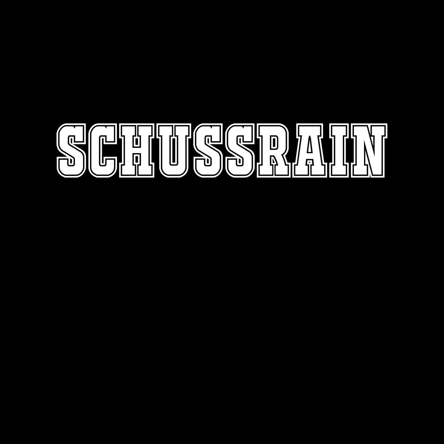 Schußrain T-Shirt »Classic«