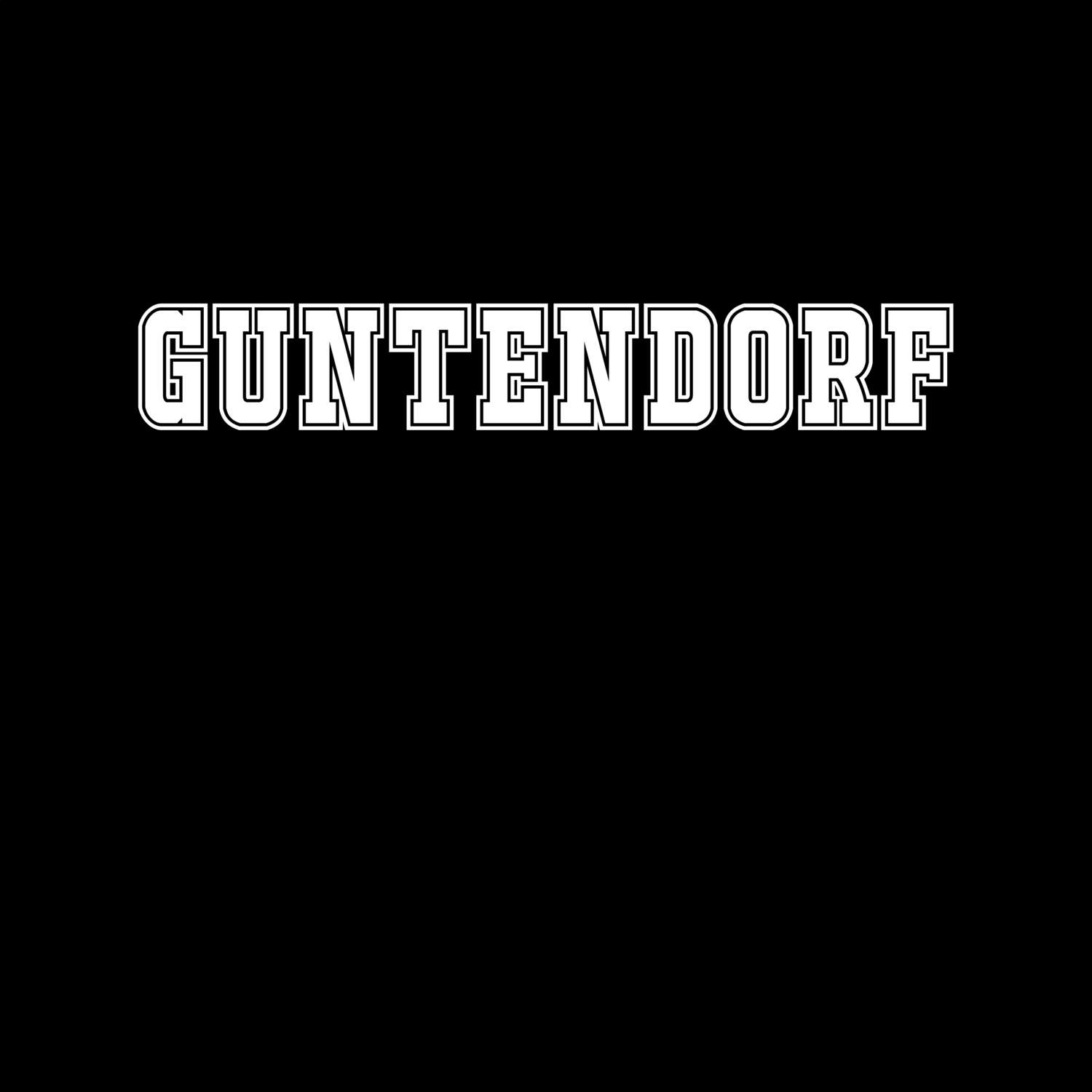 T-Shirt »Classic« für den Ort »Guntendorf«