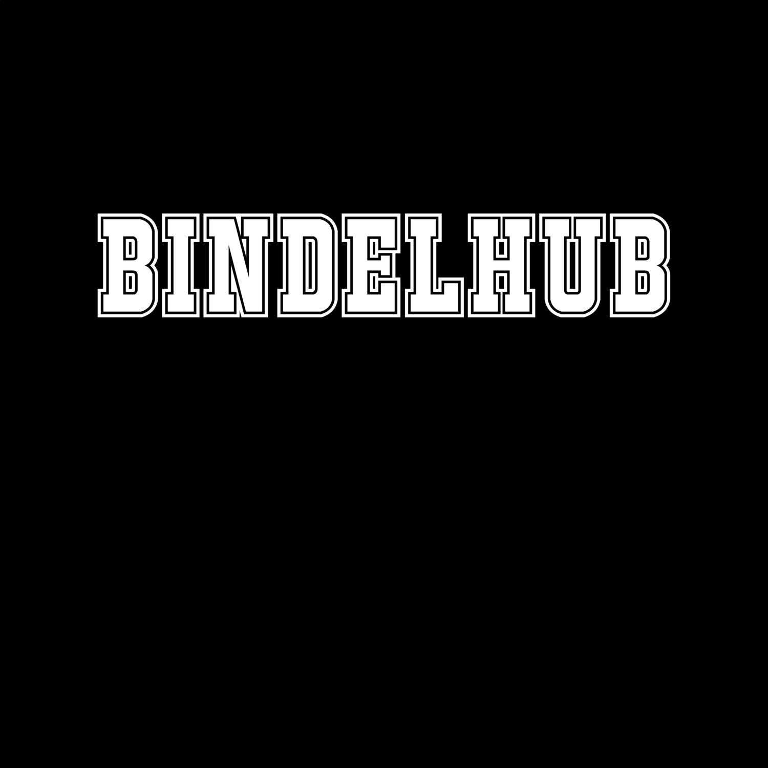 T-Shirt »Classic« für den Ort »Bindelhub«