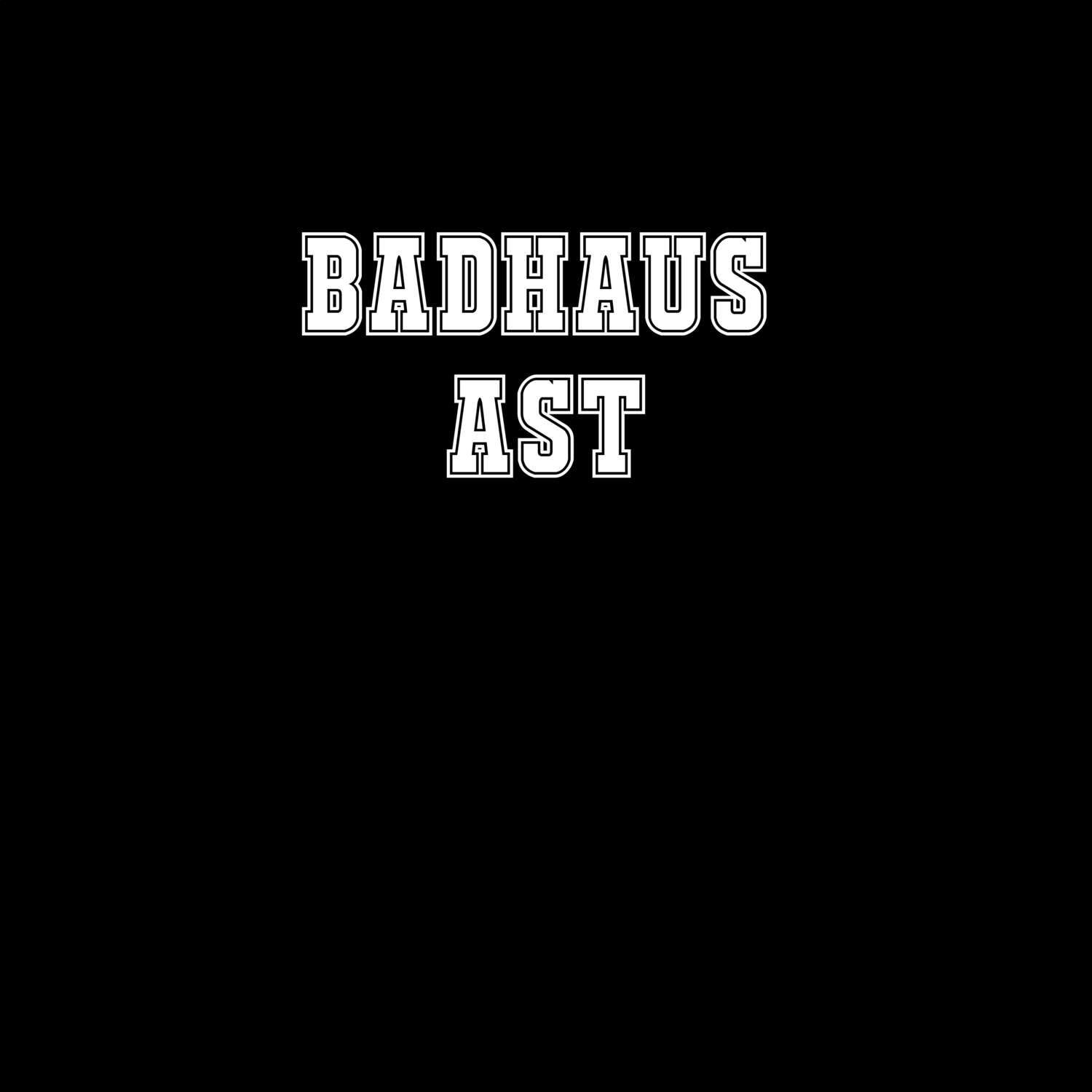 Badhaus Ast T-Shirt »Classic«