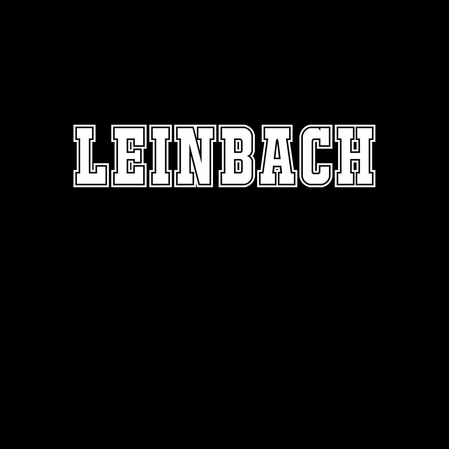 T-Shirt »Classic« für den Ort »Leinbach«