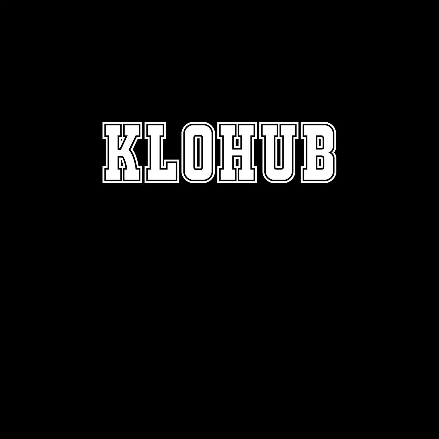 Klohub T-Shirt »Classic«