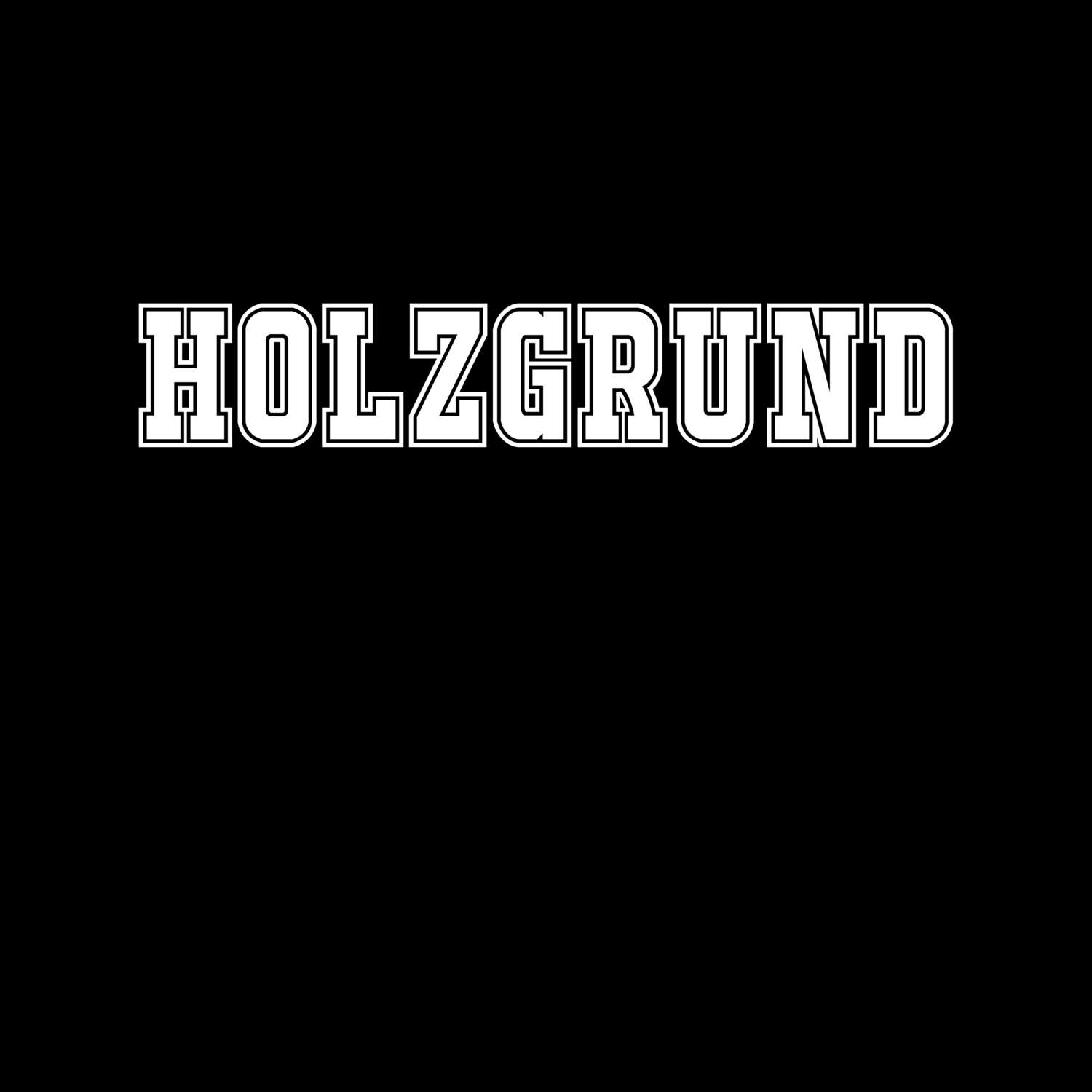 T-Shirt »Classic« für den Ort »Holzgrund«