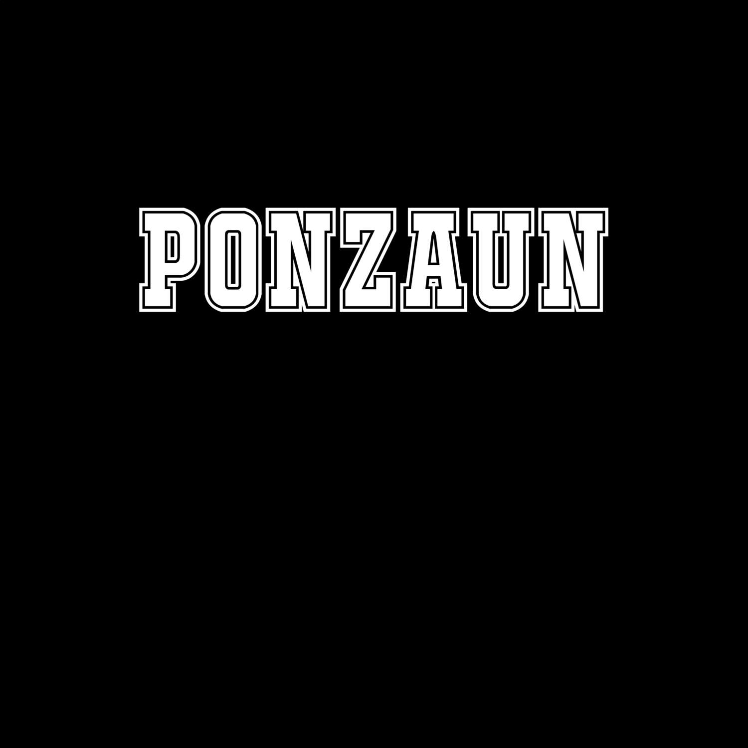 Ponzaun T-Shirt »Classic«