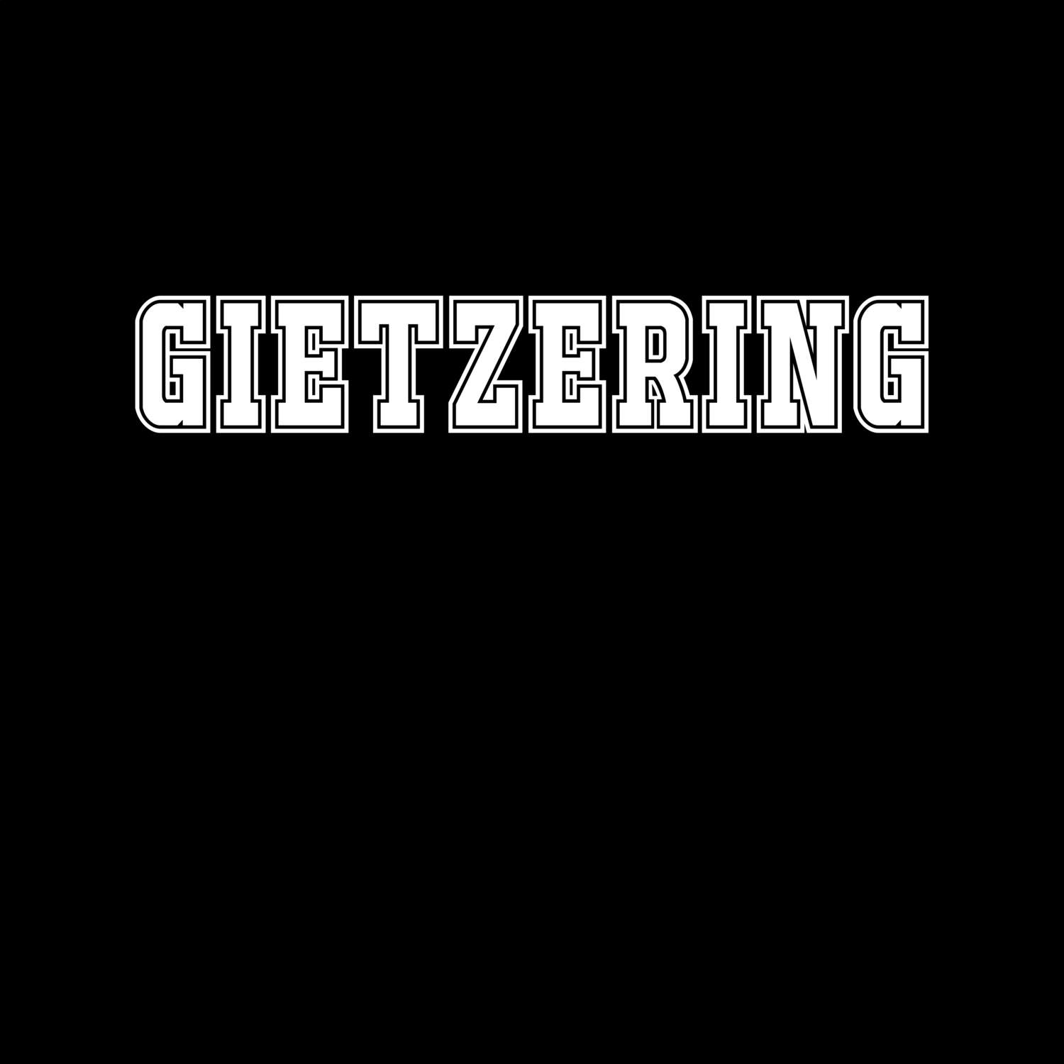 Gietzering T-Shirt »Classic«