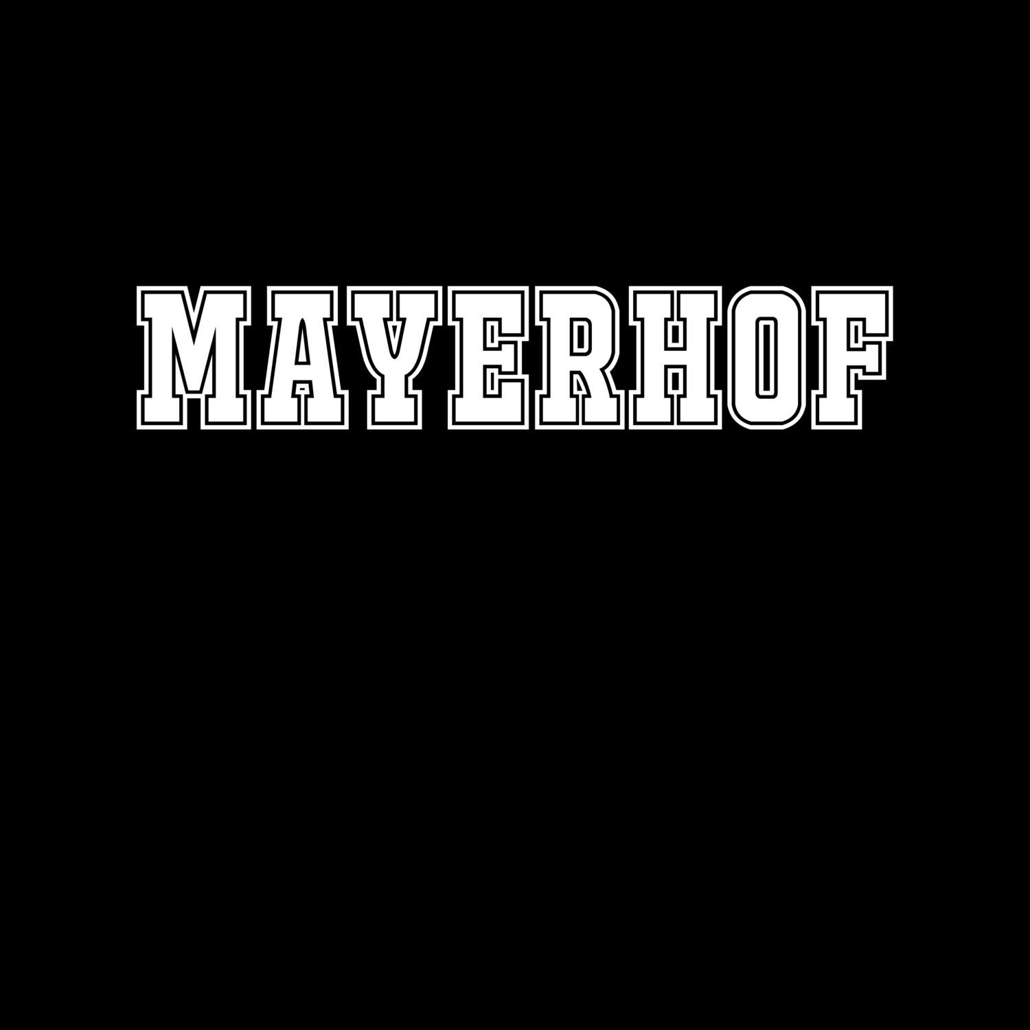 Mayerhof T-Shirt »Classic«