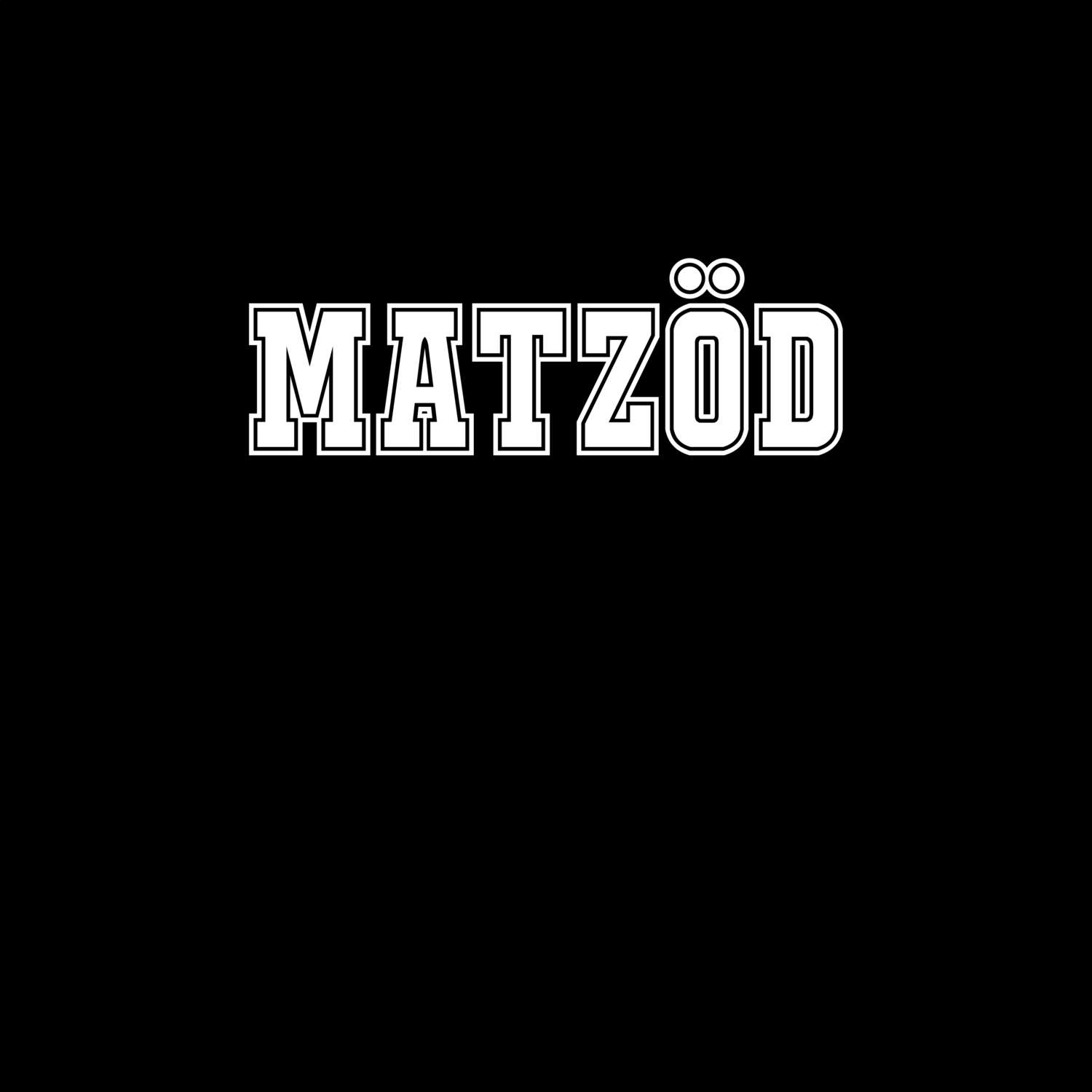Matzöd T-Shirt »Classic«