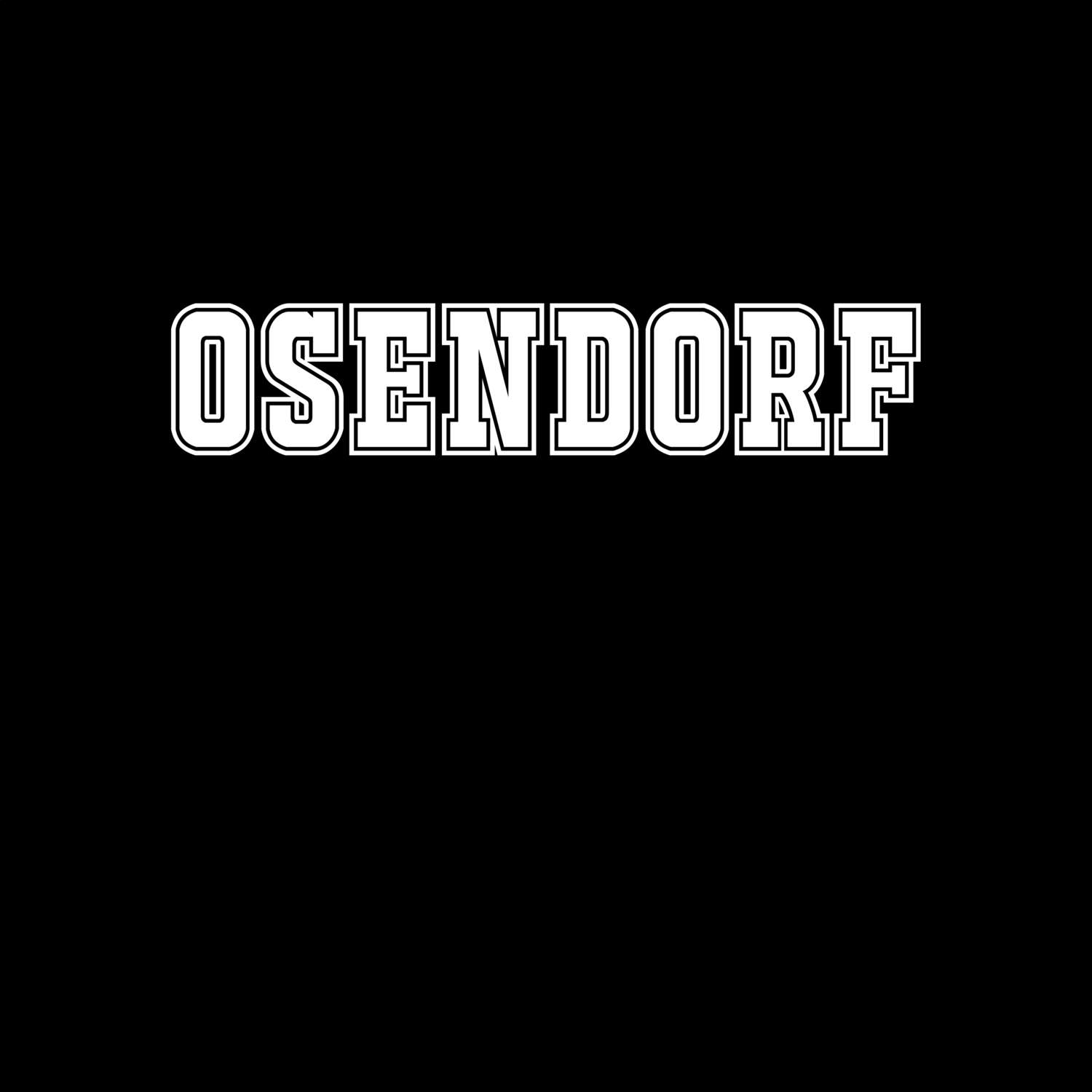 T-Shirt »Classic« für den Ort »Osendorf«