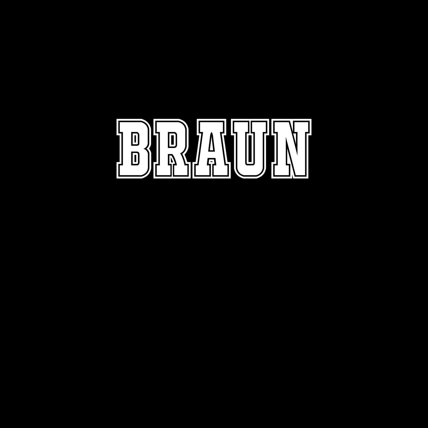 Braun T-Shirt »Classic«