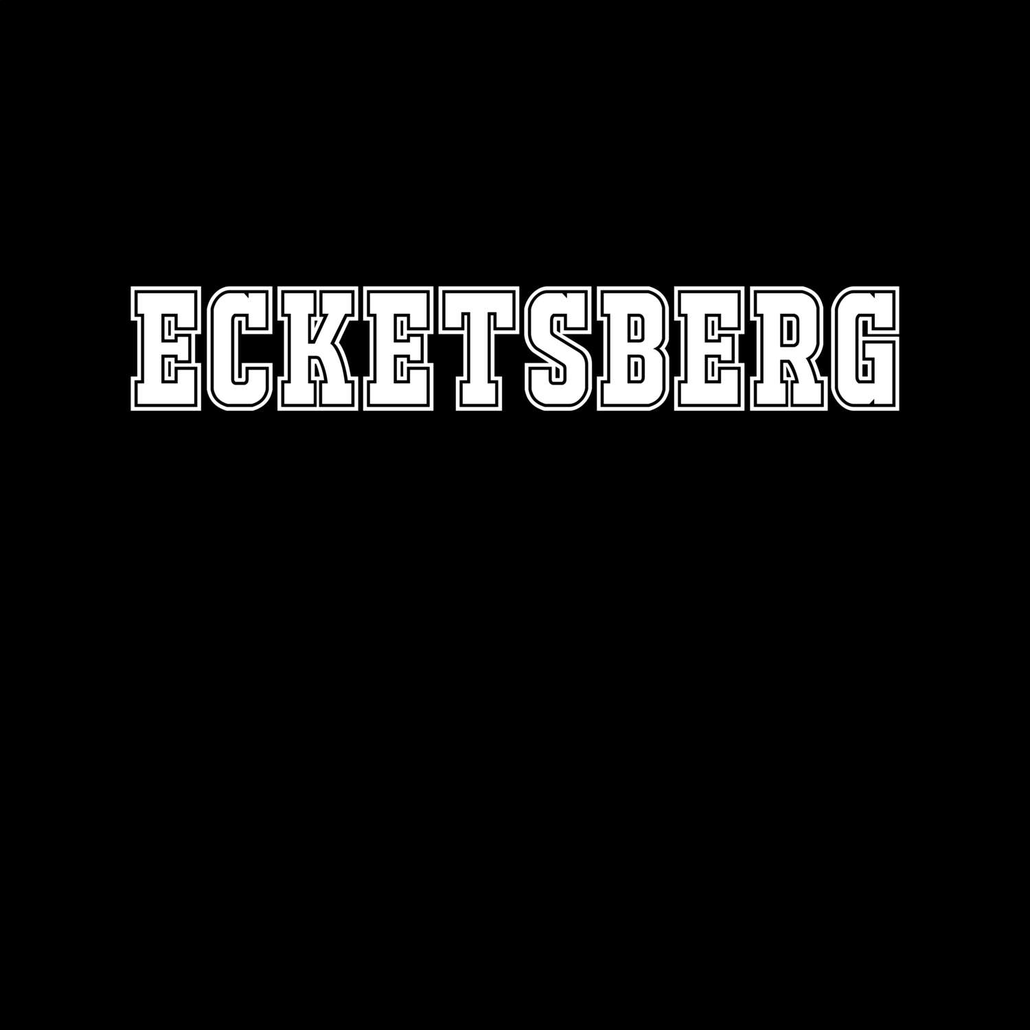 Ecketsberg T-Shirt »Classic«