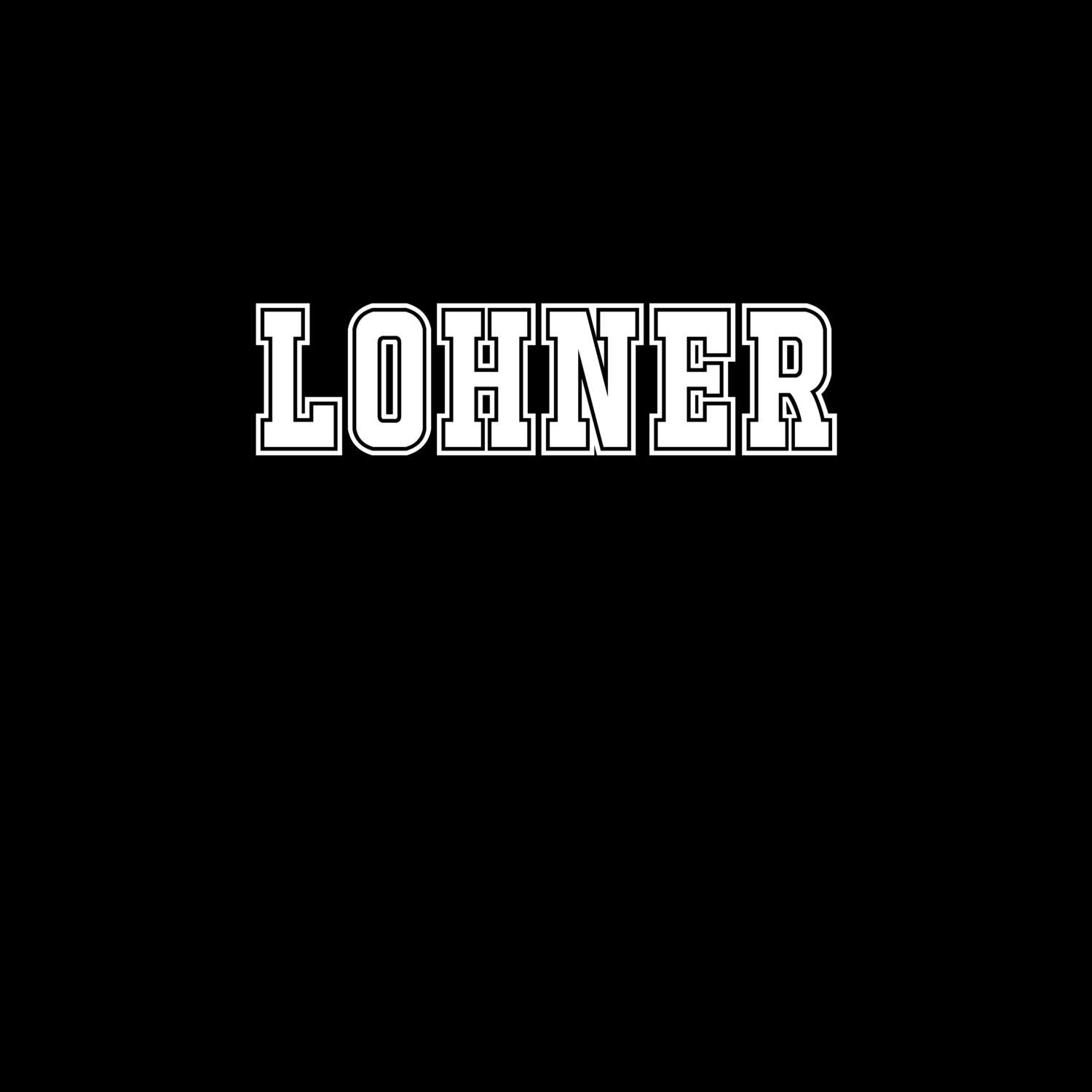 T-Shirt »Classic« für den Ort »Lohner«