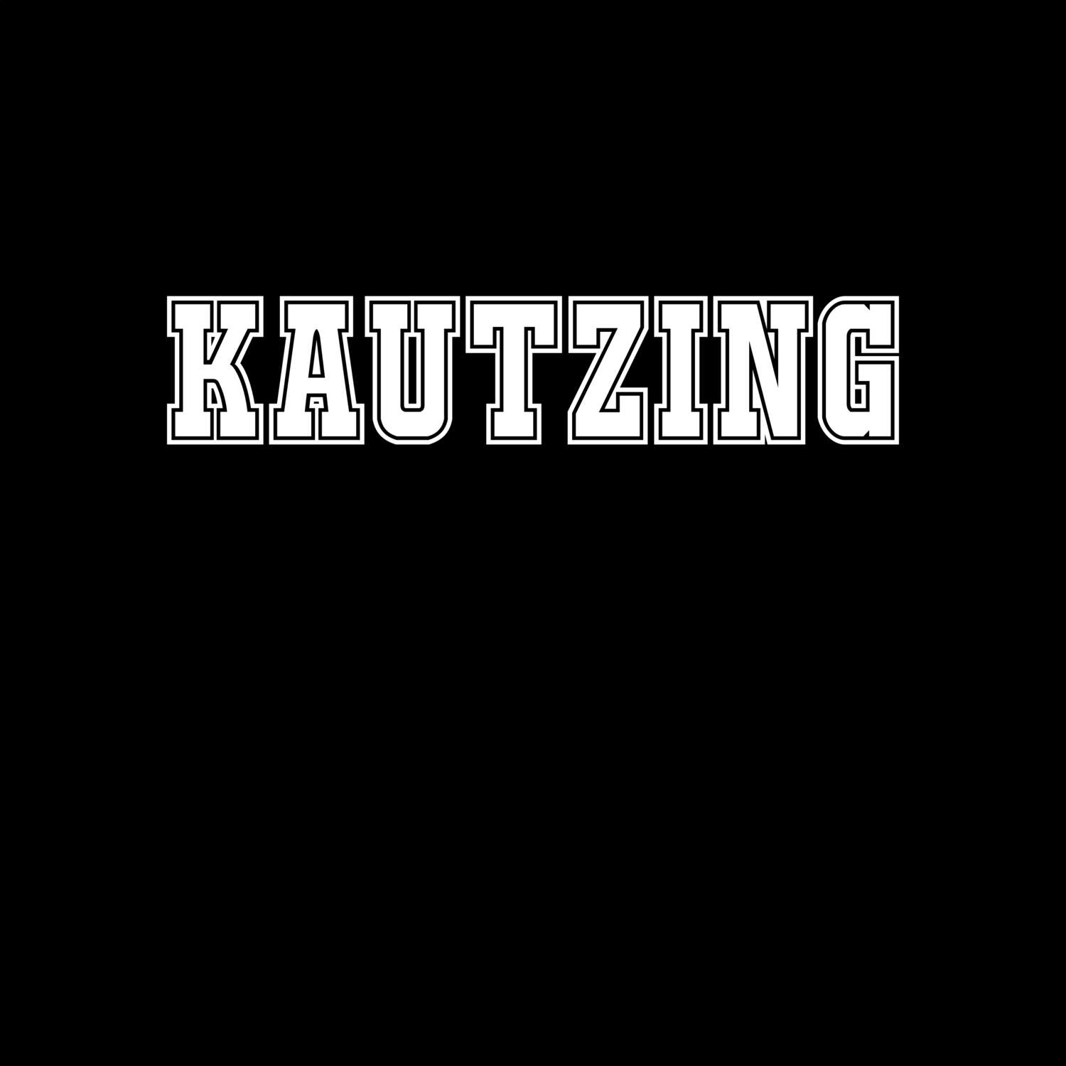 T-Shirt »Classic« für den Ort »Kautzing«