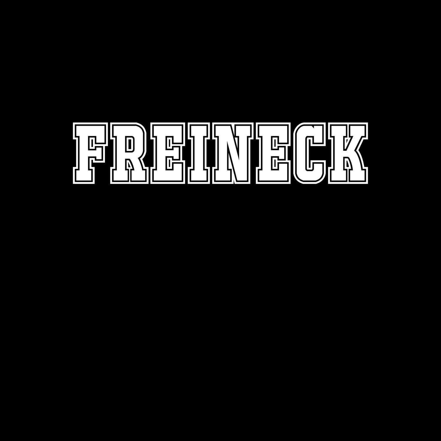 T-Shirt »Classic« für den Ort »Freineck«