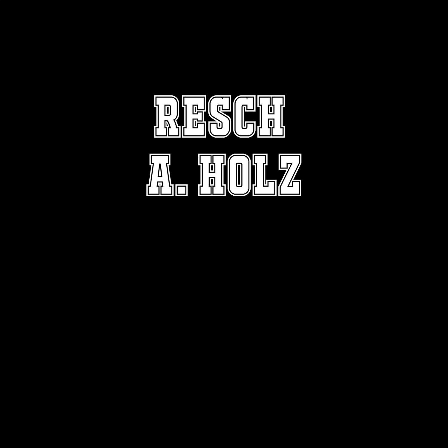 Resch a. Holz T-Shirt »Classic«