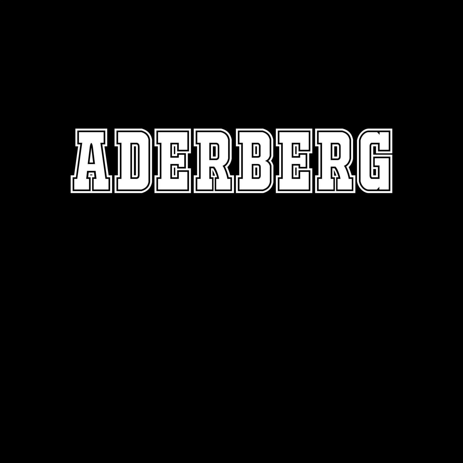 Aderberg T-Shirt »Classic«