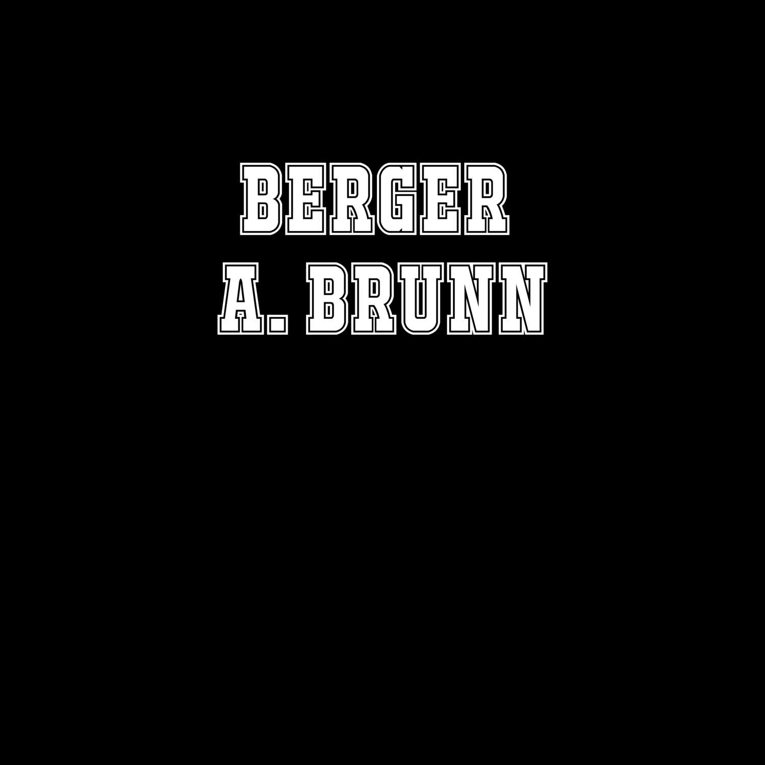 Berger a. Brunn T-Shirt »Classic«