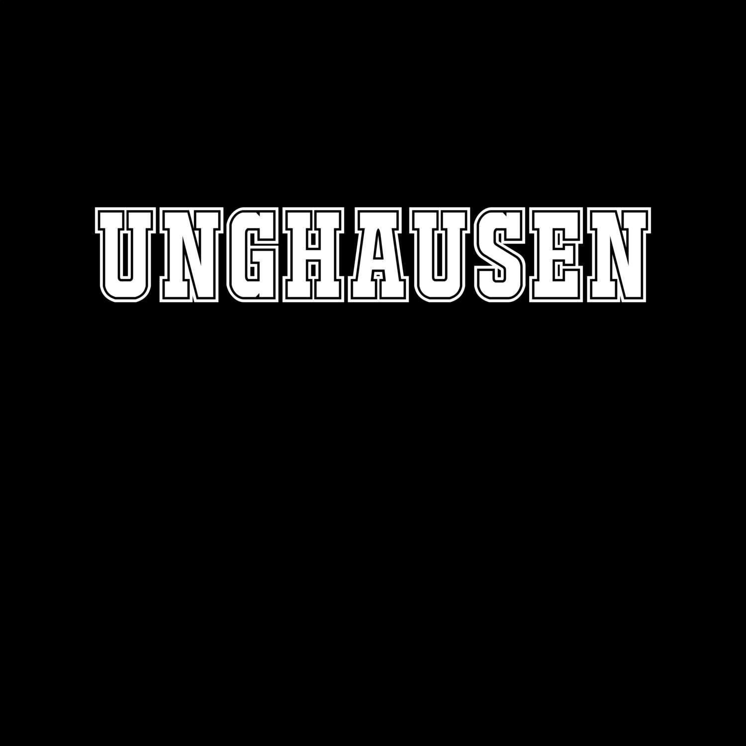 T-Shirt »Classic« für den Ort »Unghausen«