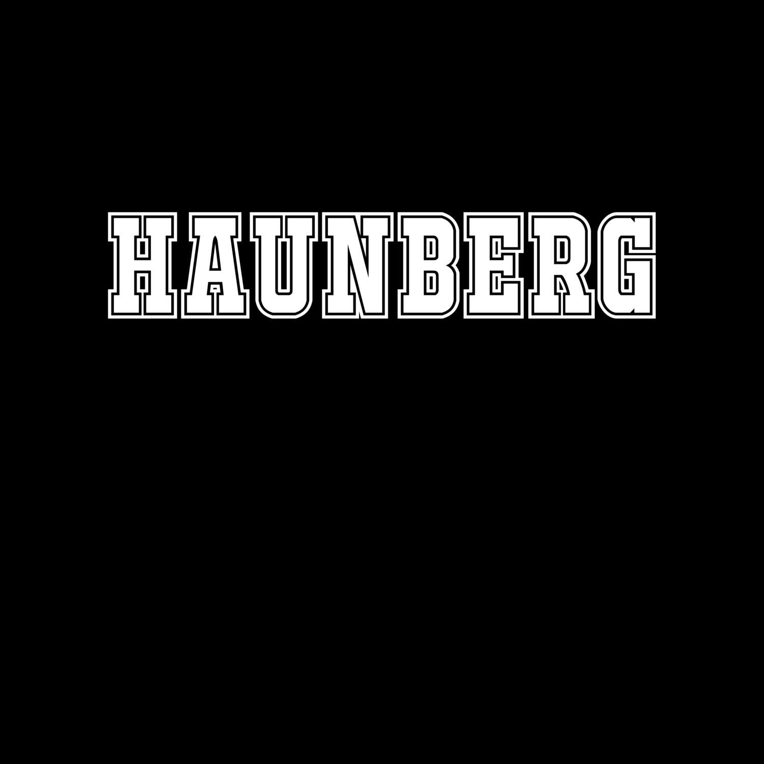 Haunberg T-Shirt »Classic«