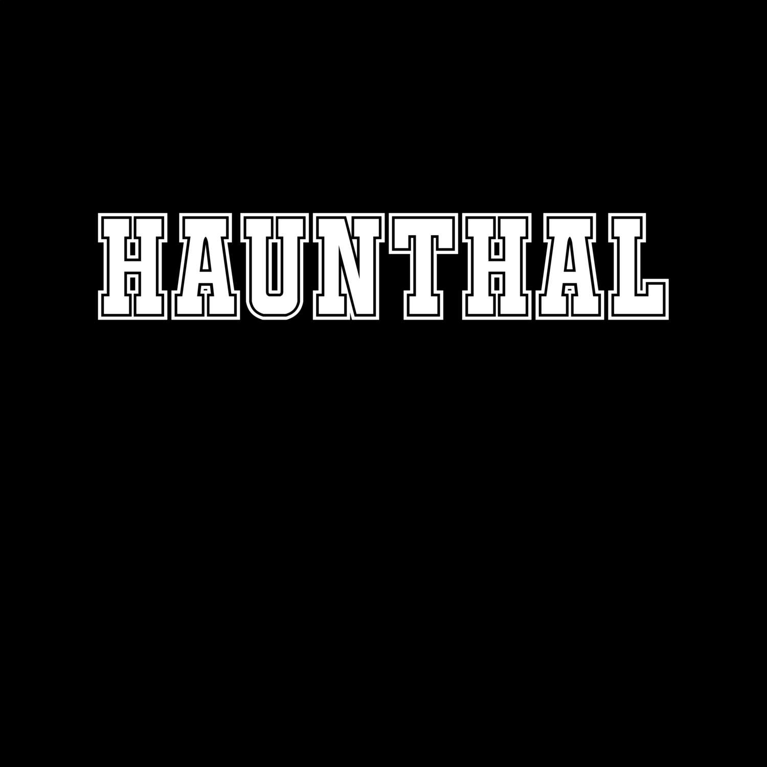 Haunthal T-Shirt »Classic«