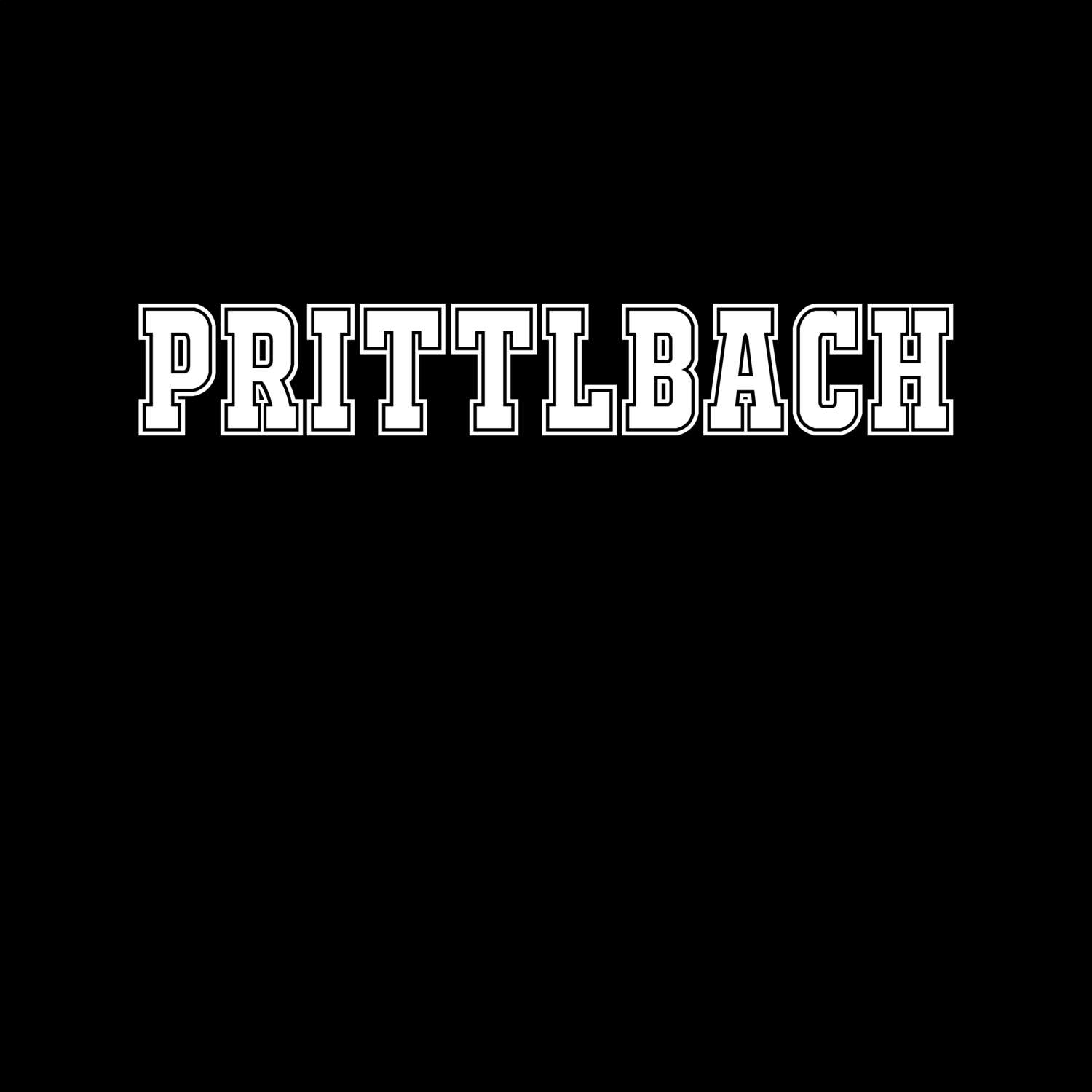 T-Shirt »Classic« für den Ort »Prittlbach«