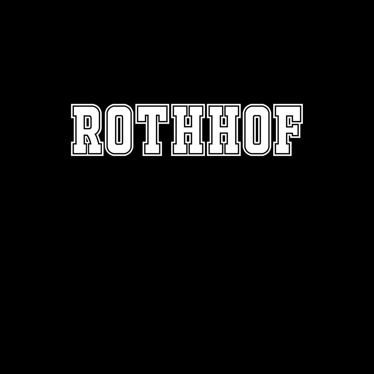 Rothhof T-Shirt »Classic«