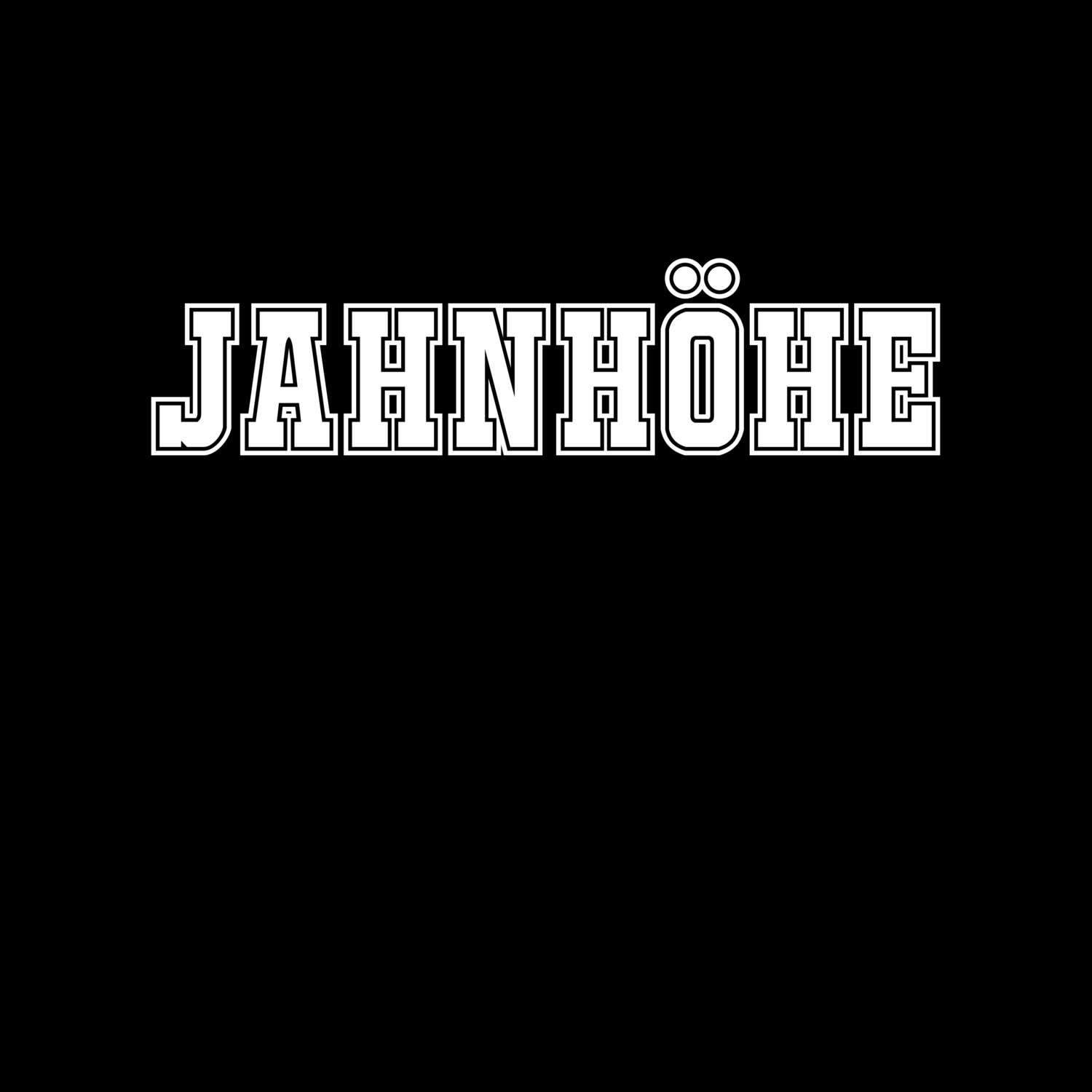 Jahnhöhe T-Shirt »Classic«
