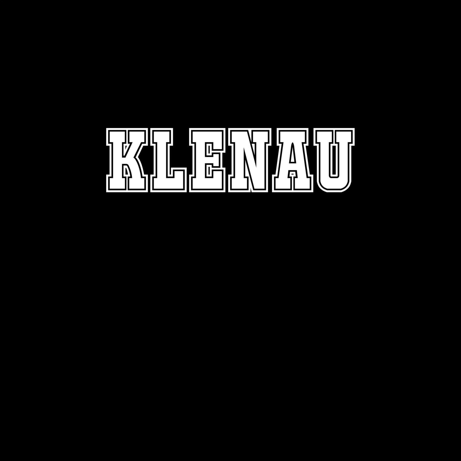 T-Shirt »Classic« für den Ort »Klenau«