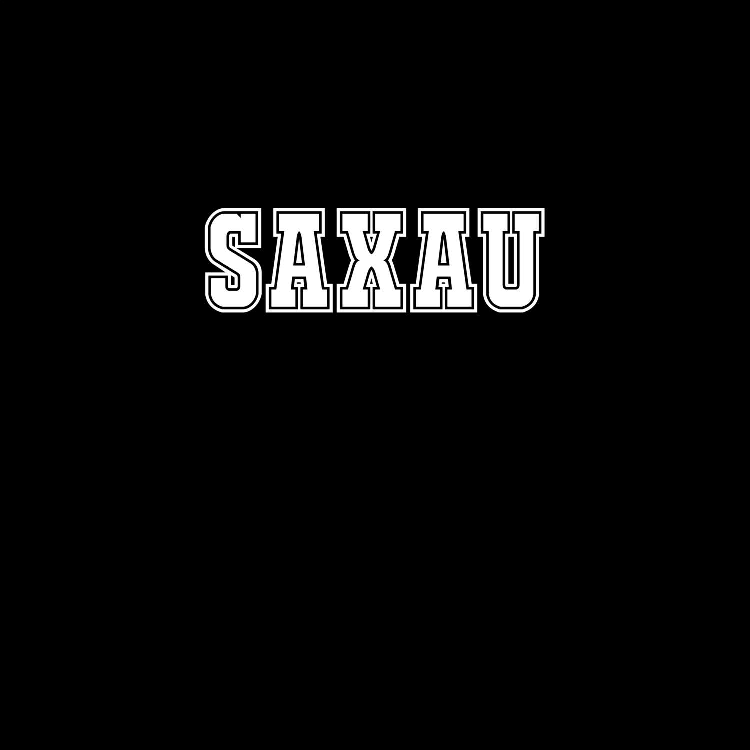Saxau T-Shirt »Classic«