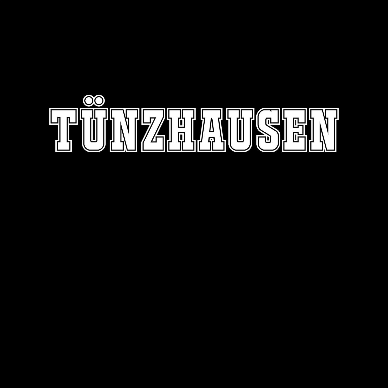 T-Shirt »Classic« für den Ort »Tünzhausen«