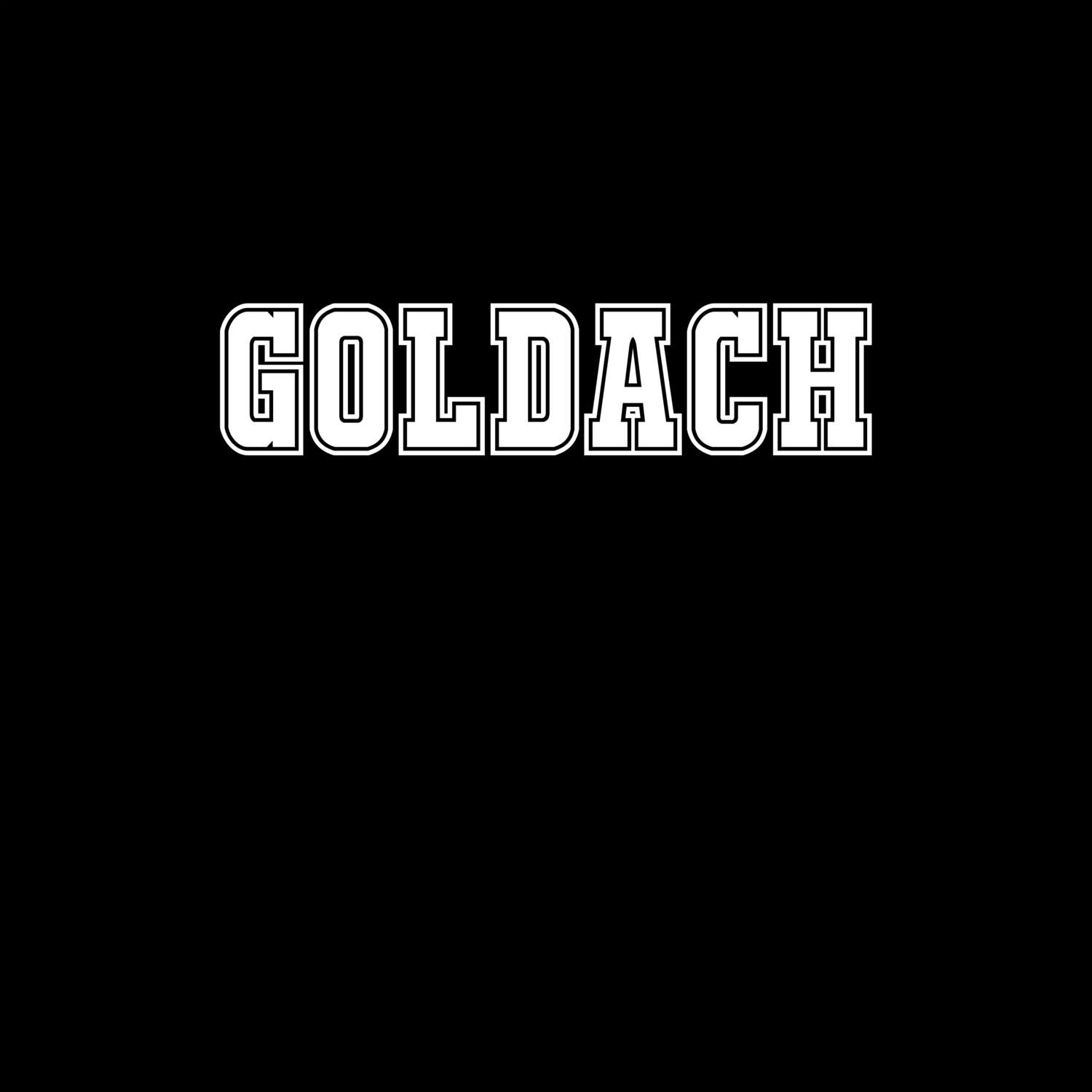 T-Shirt »Classic« für den Ort »Goldach«
