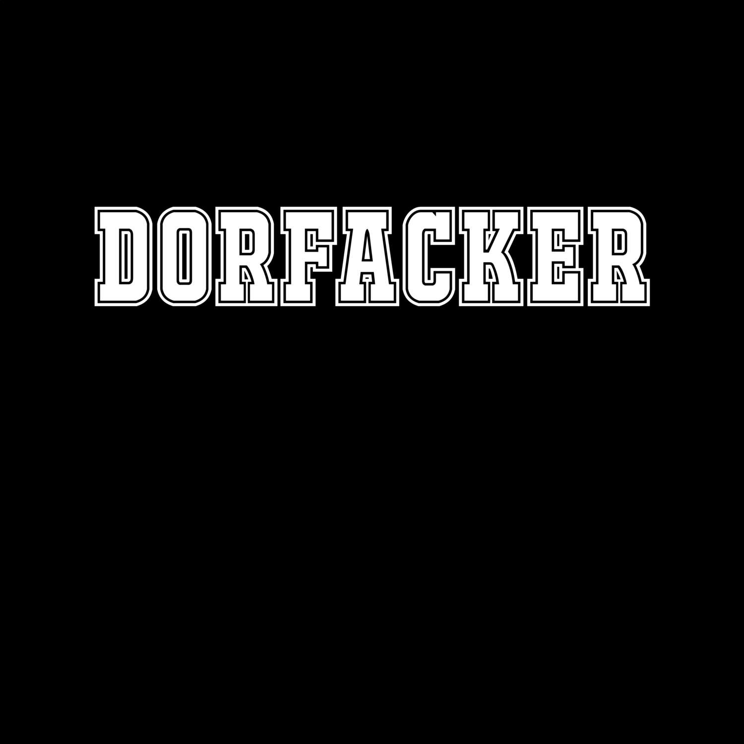 Dorfacker T-Shirt »Classic«
