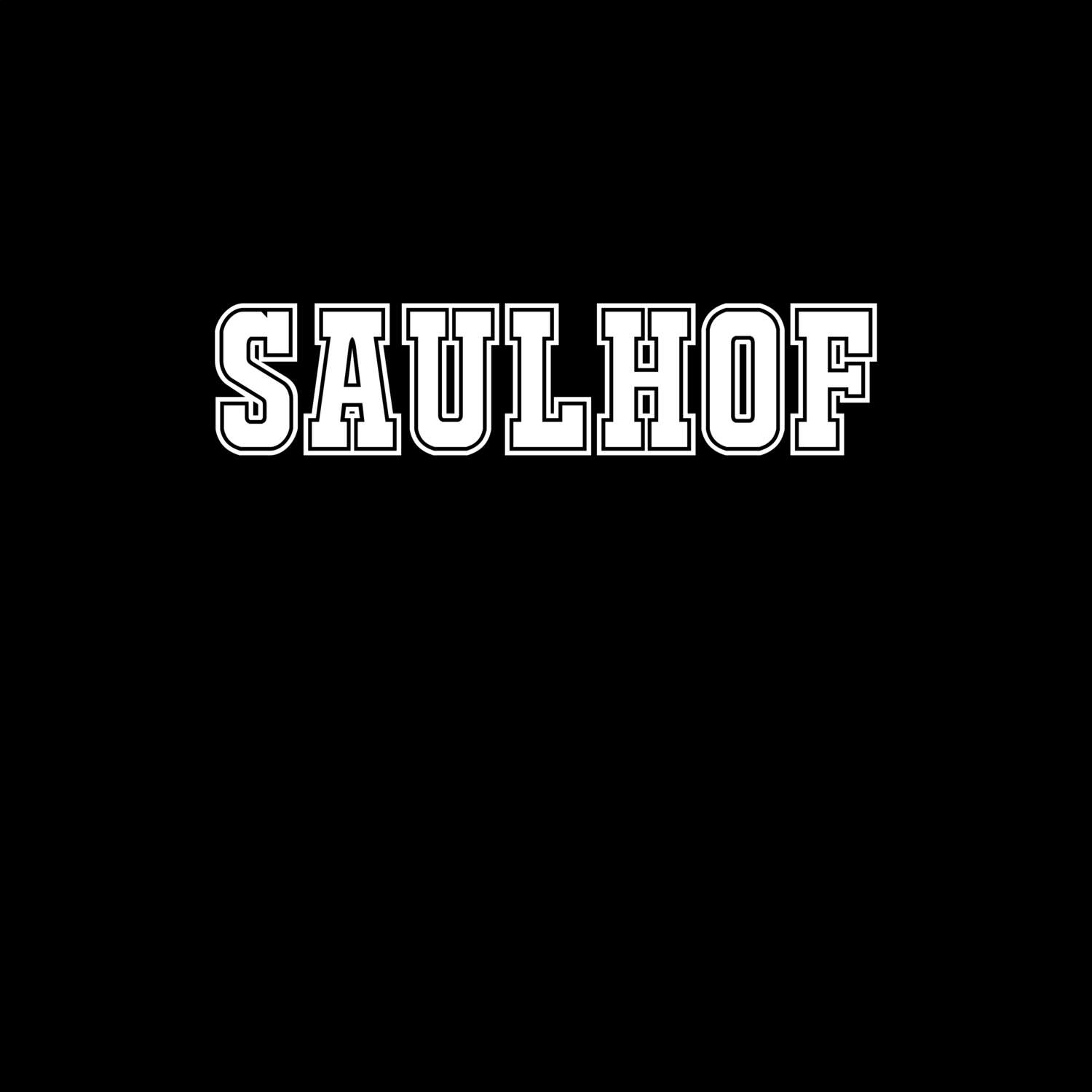 Saulhof T-Shirt »Classic«
