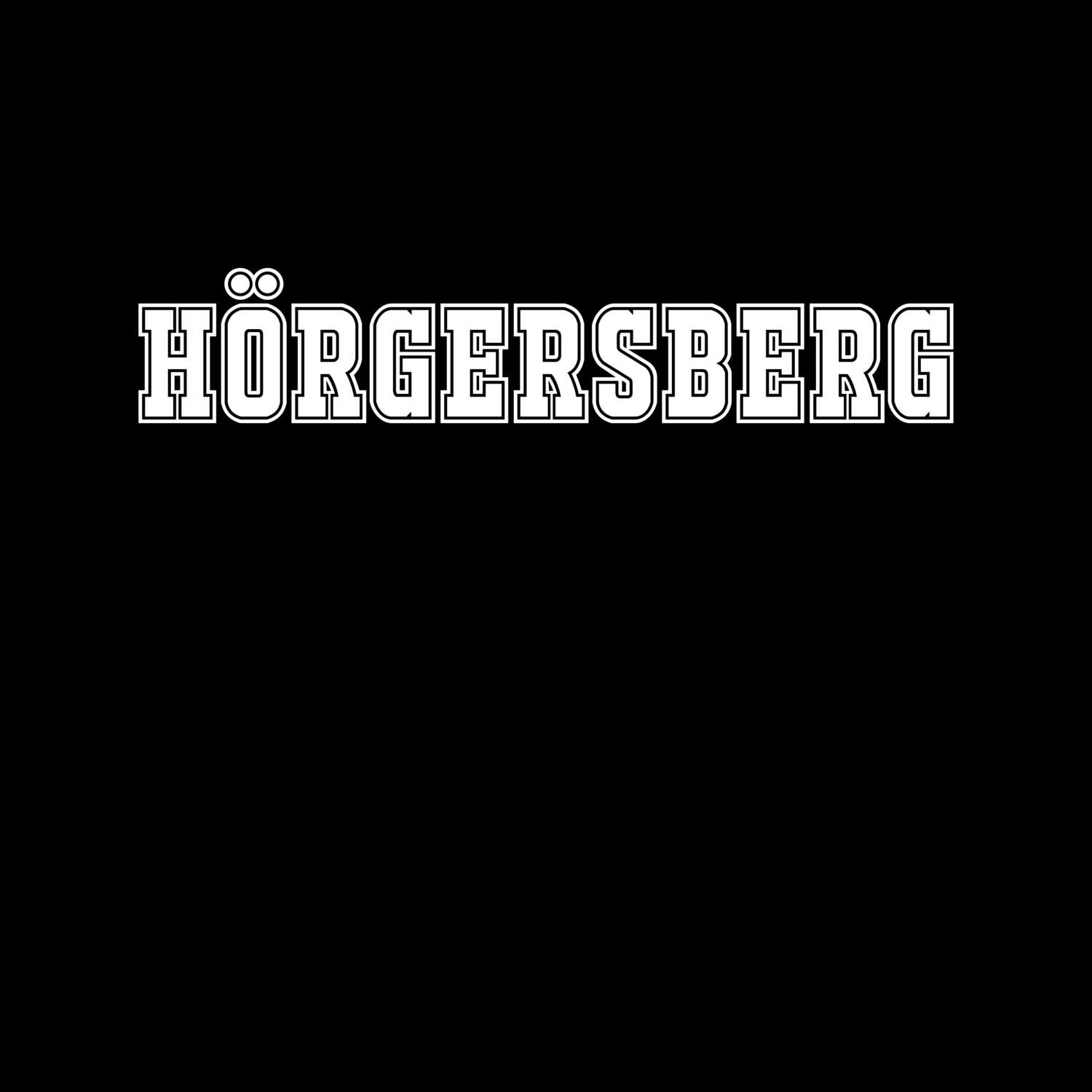 Hörgersberg T-Shirt »Classic«