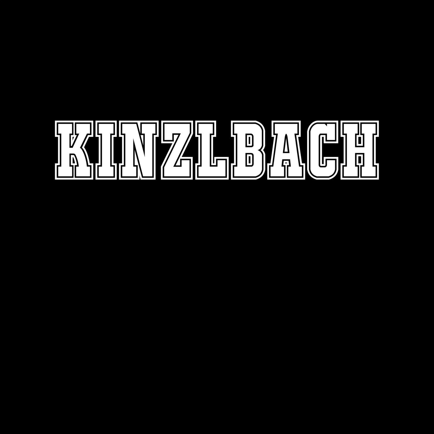 T-Shirt »Classic« für den Ort »Kinzlbach«