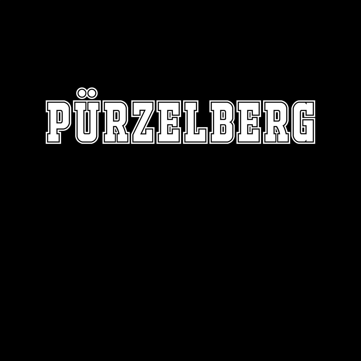 T-Shirt »Classic« für den Ort »Pürzelberg«