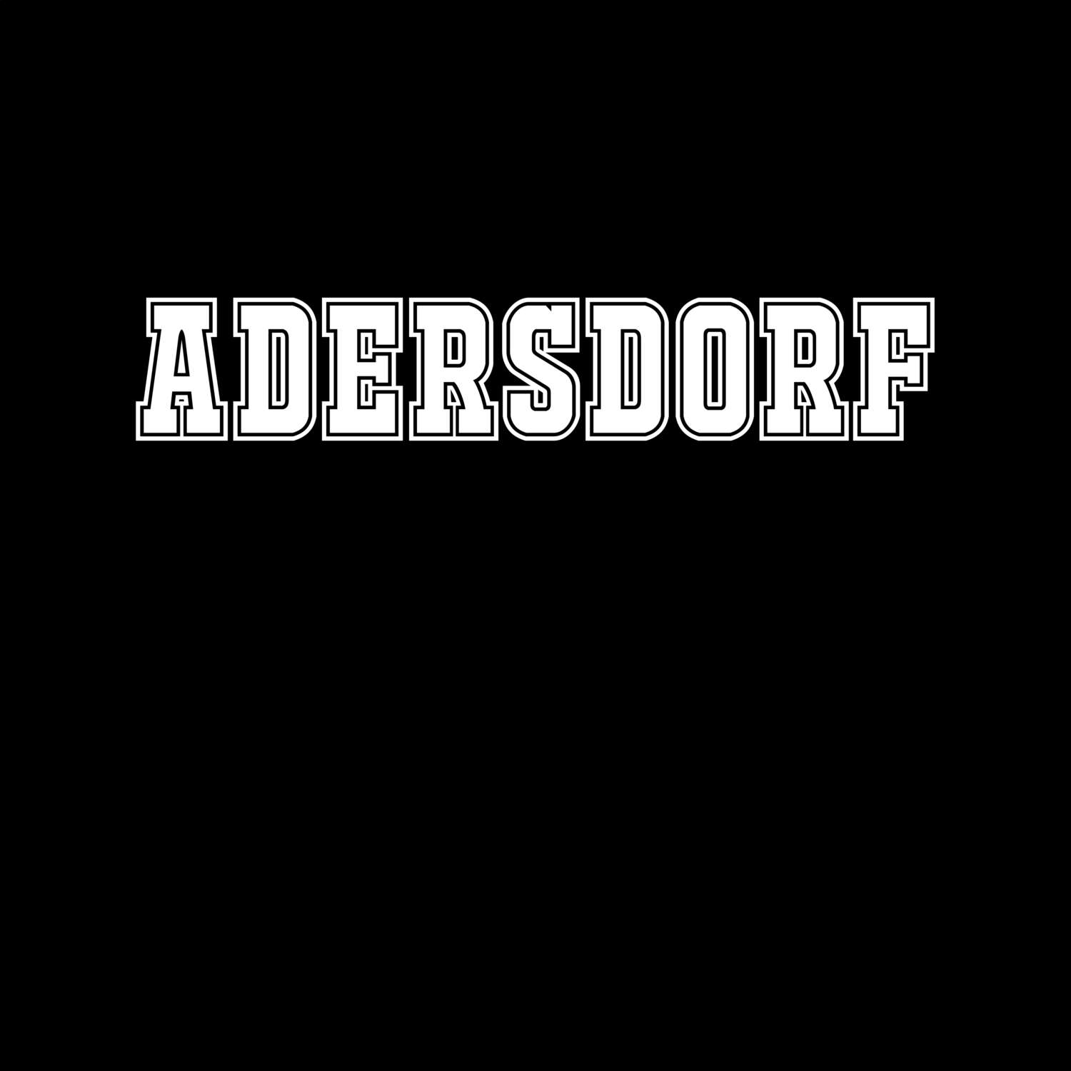 Adersdorf T-Shirt »Classic«