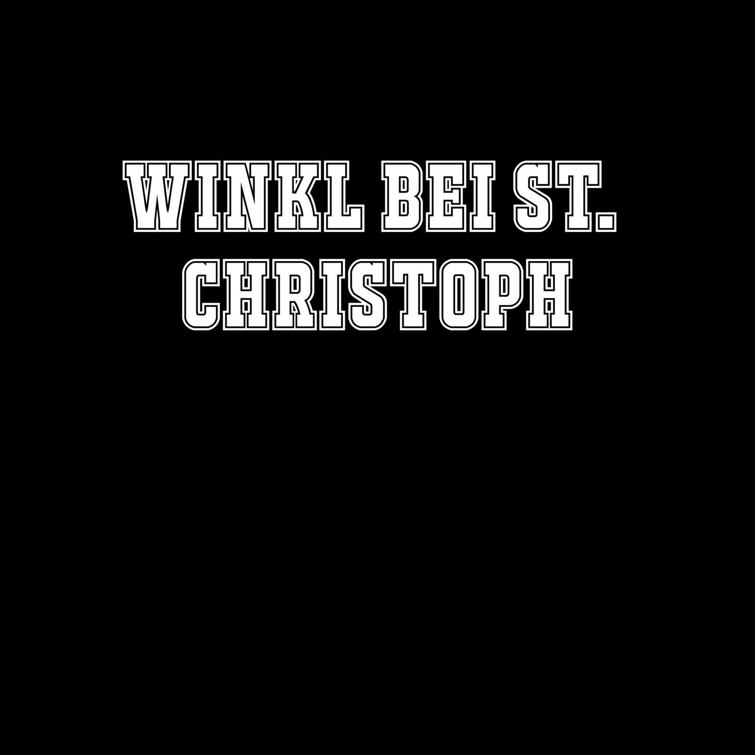 Winkl bei St. Christoph T-Shirt »Classic«