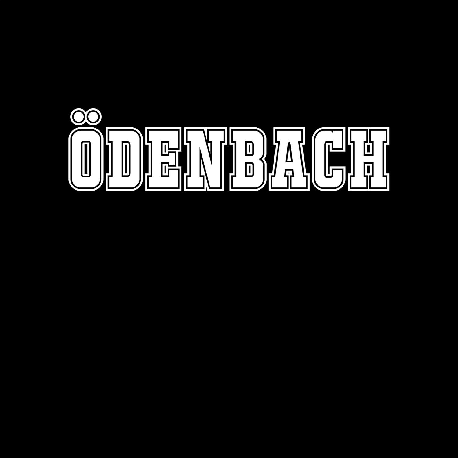 T-Shirt »Classic« für den Ort »Ödenbach«