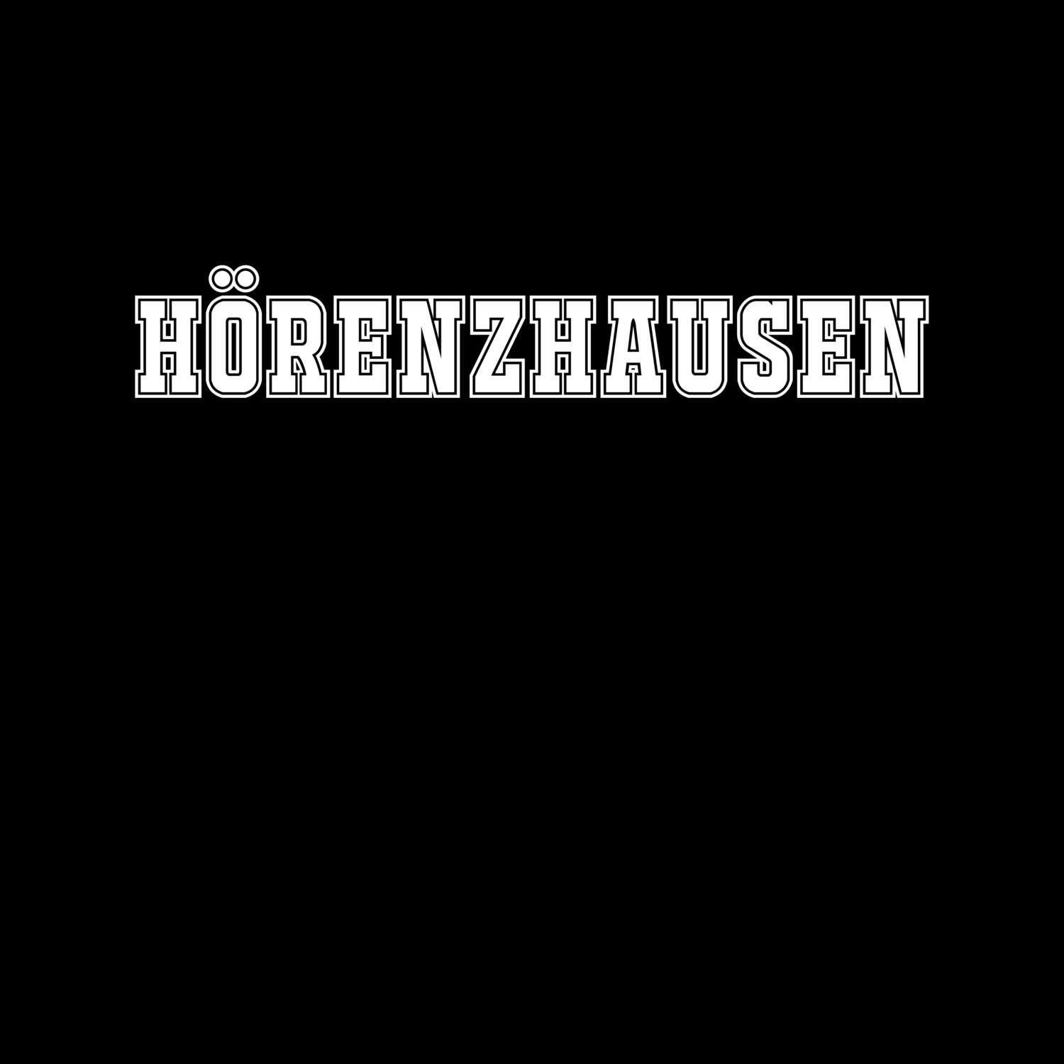 T-Shirt »Classic« für den Ort »Hörenzhausen«