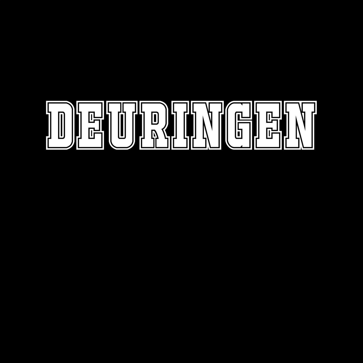 T-Shirt »Classic« für den Ort »Deuringen«