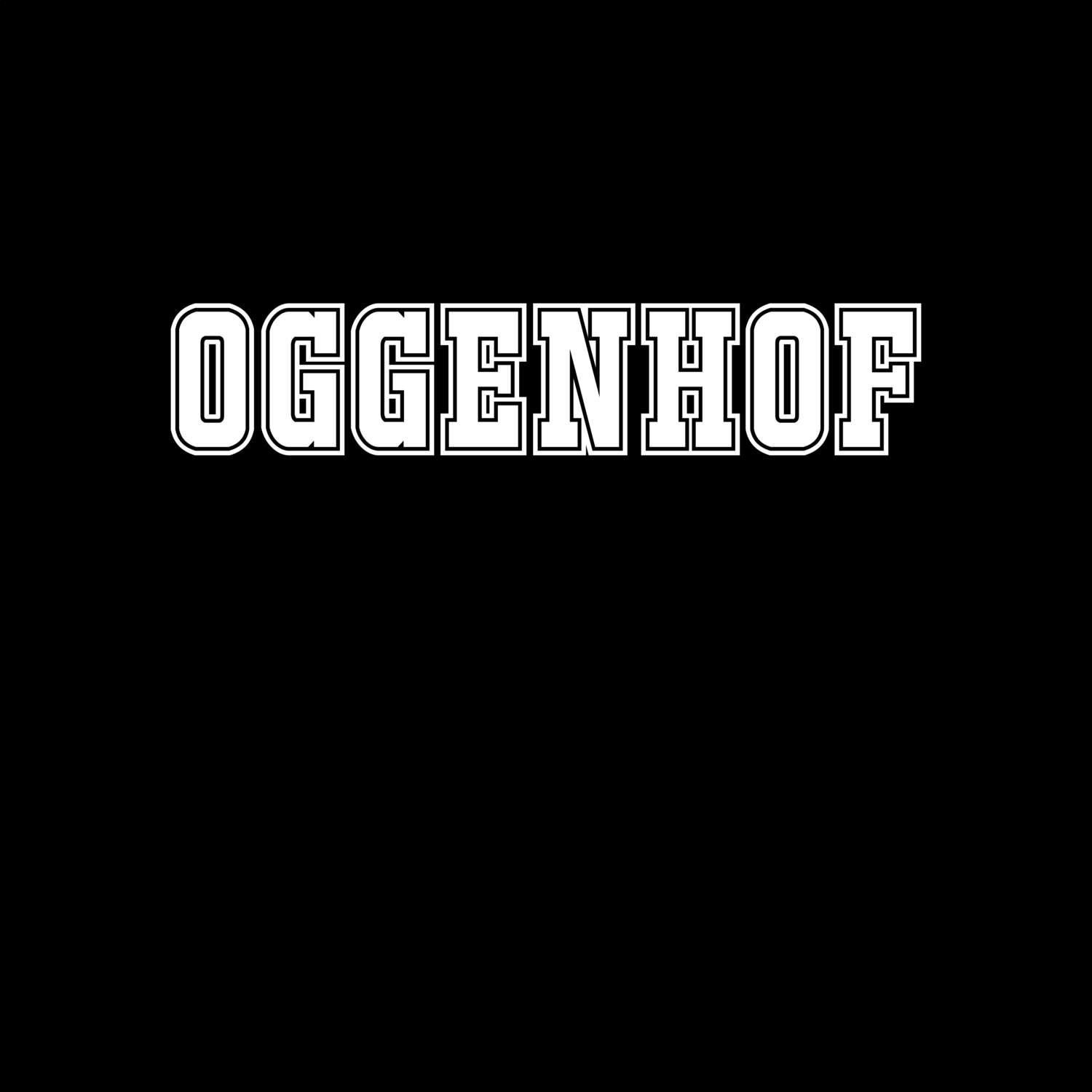 T-Shirt »Classic« für den Ort »Oggenhof«