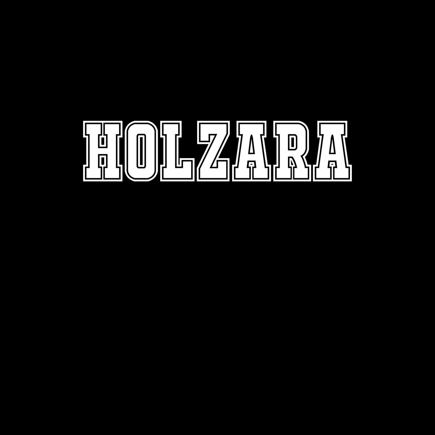 T-Shirt »Classic« für den Ort »Holzara«