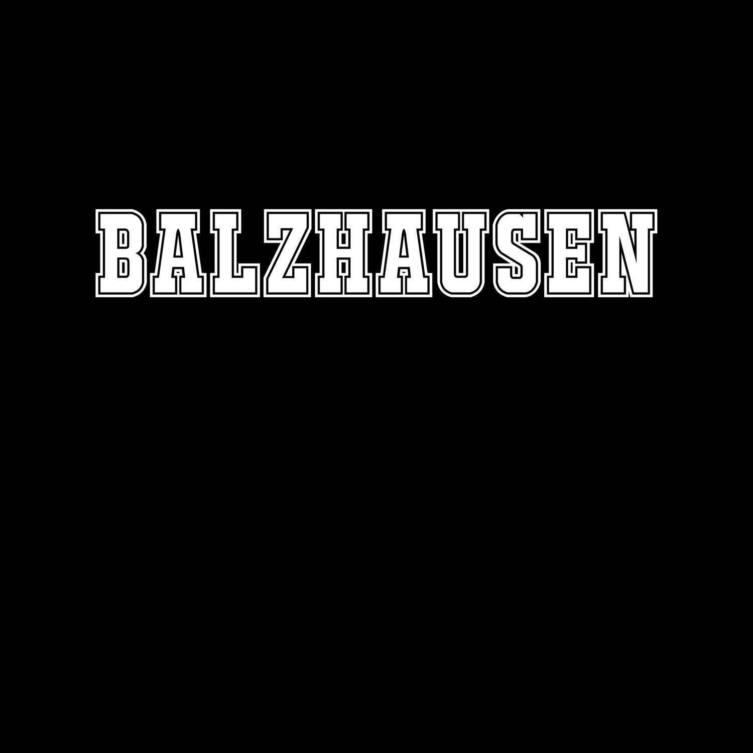 T-Shirt »Classic« für den Ort »Balzhausen«