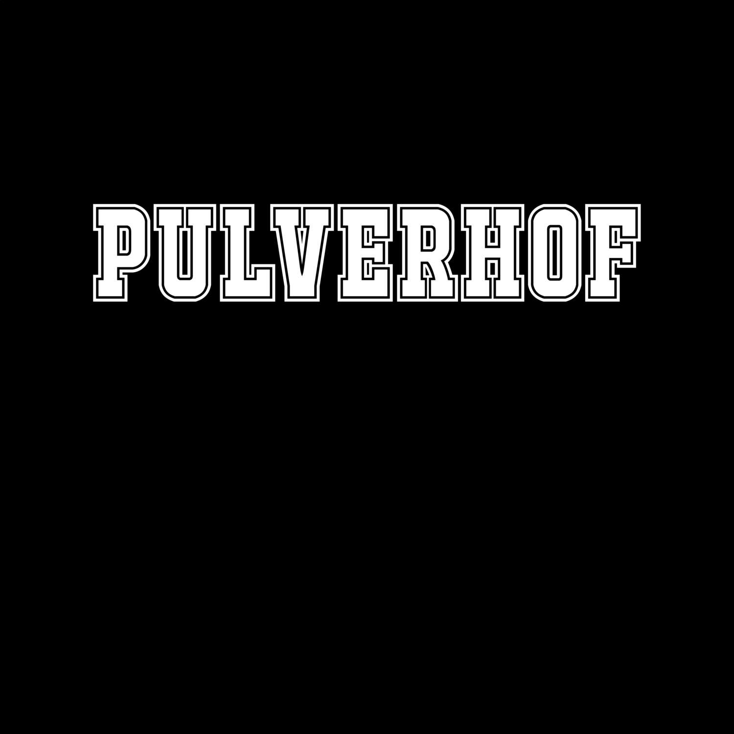 Pulverhof T-Shirt »Classic«