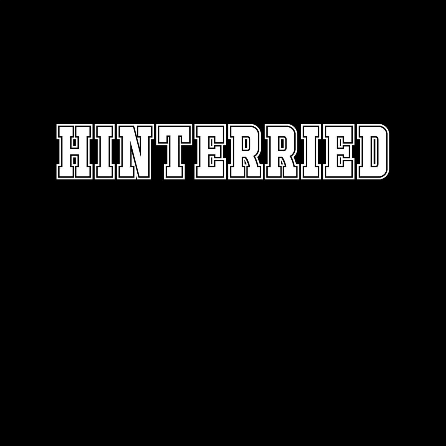 Hinterried T-Shirt »Classic«