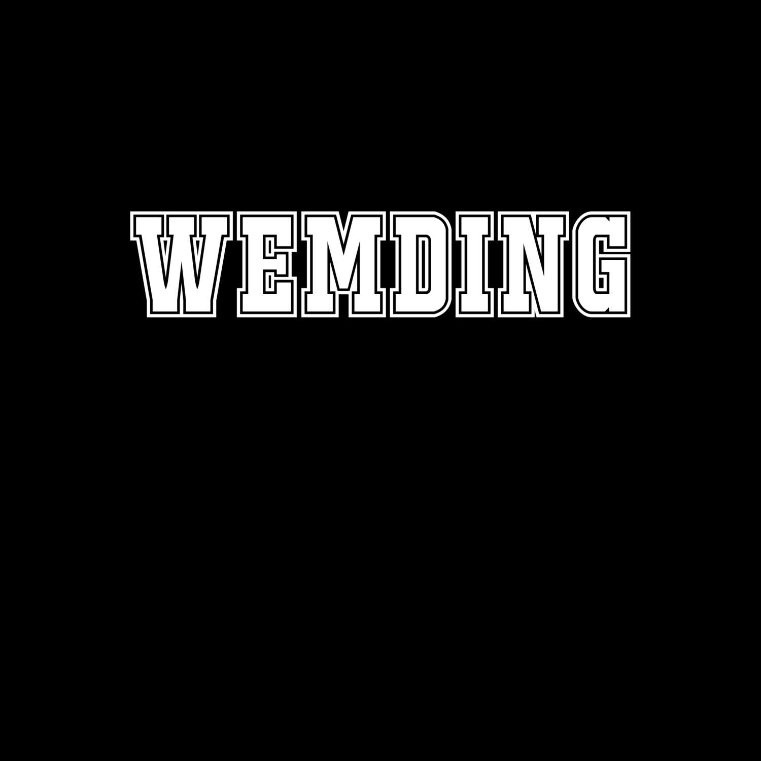 Wemding T-Shirt »Classic«