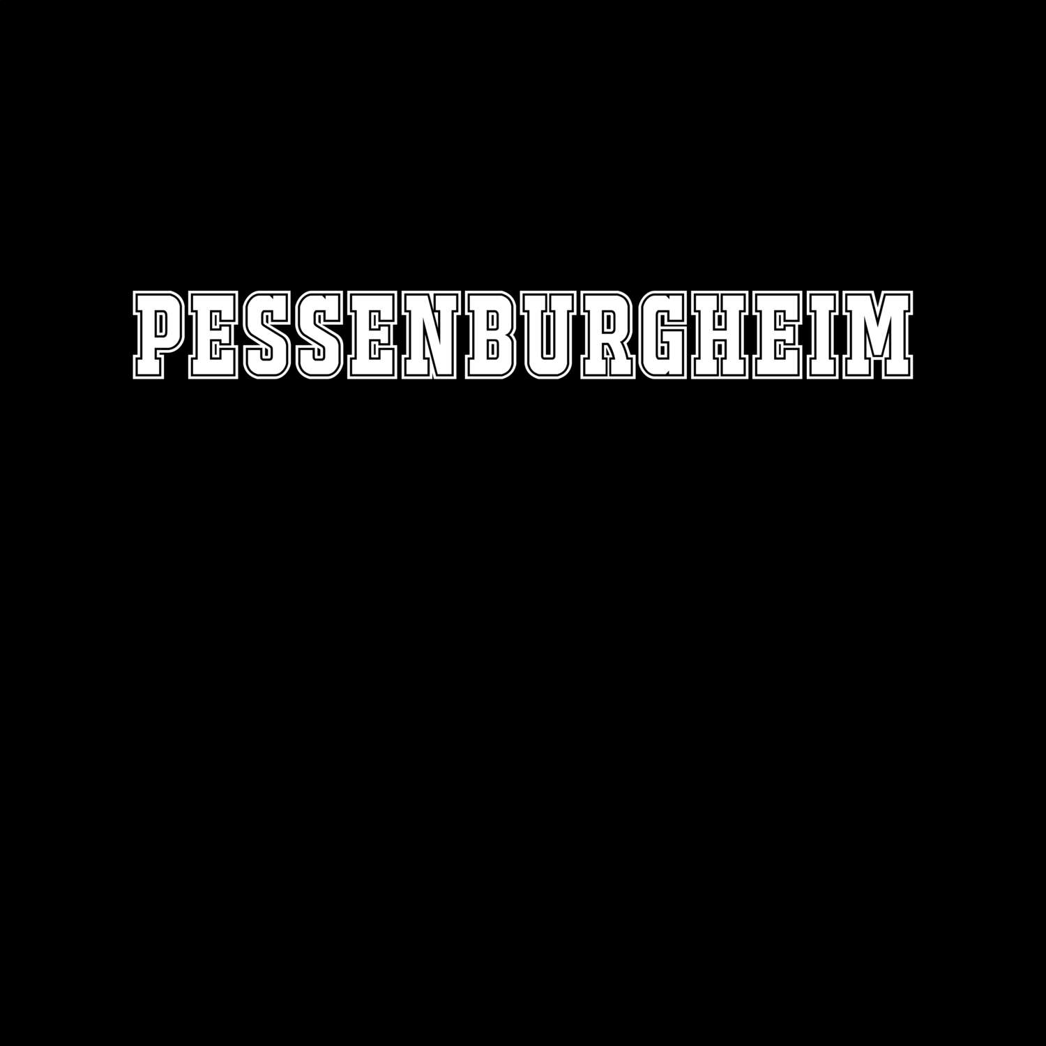 T-Shirt »Classic« für den Ort »Pessenburgheim«