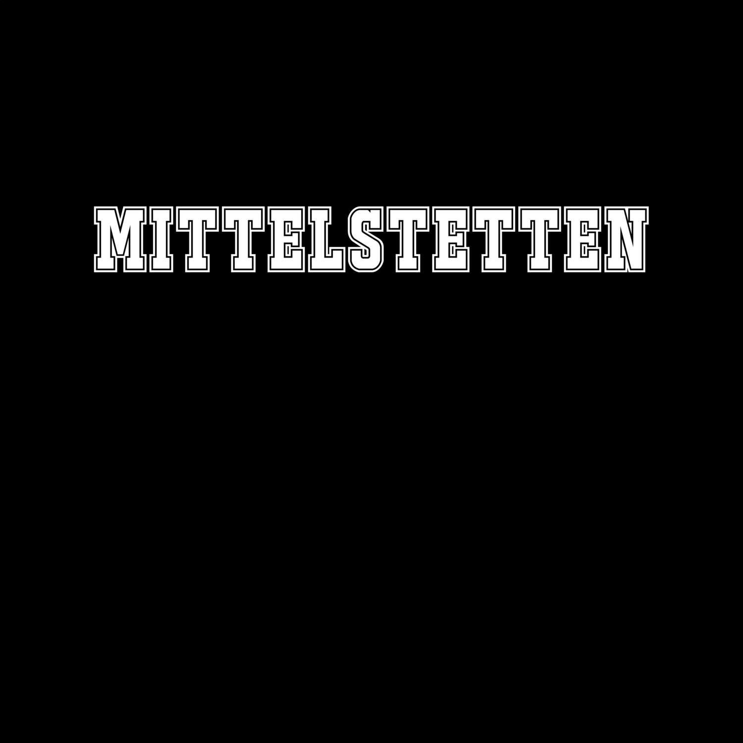 T-Shirt »Classic« für den Ort »Mittelstetten«