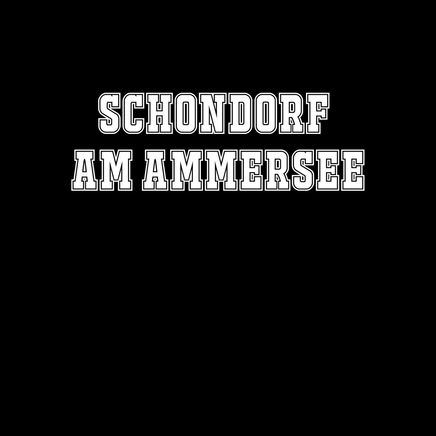 Schondorf am Ammersee T-Shirt »Classic«