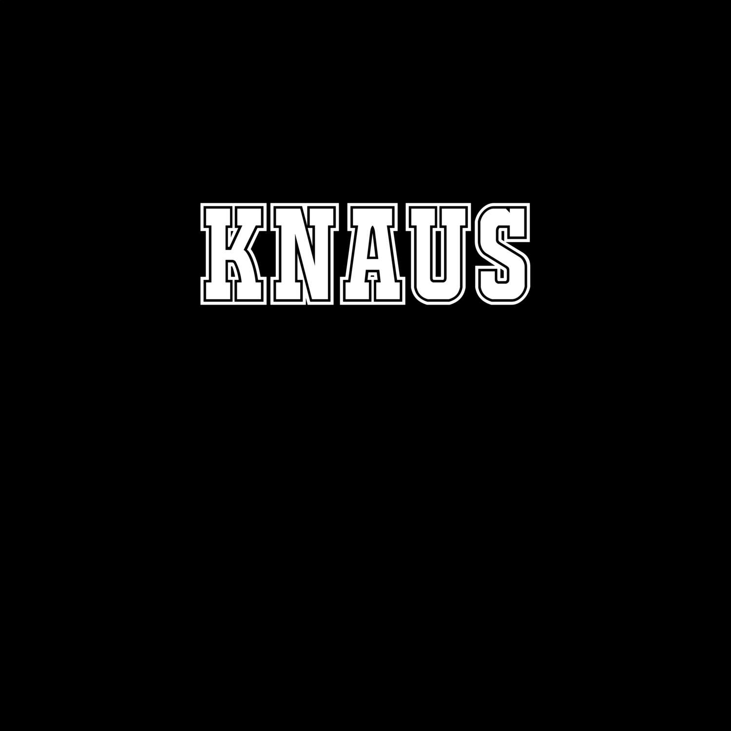 T-Shirt »Classic« für den Ort »Knaus«